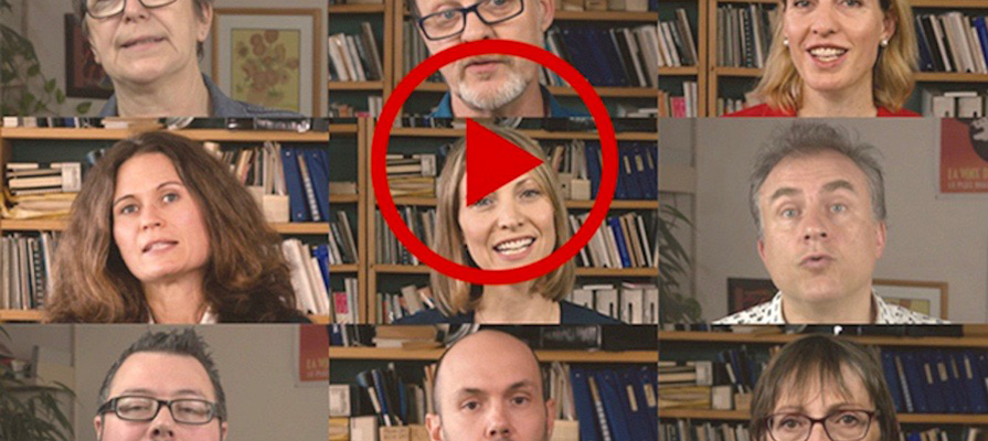 Présentation des professeurs en capsules vidéos